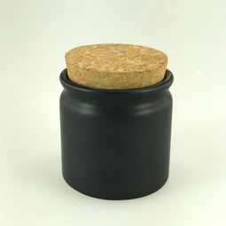 Nowe artykuły ADV PAX: Ceramic jar with cork black
