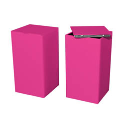 Blechverpackungen: pink square 100g