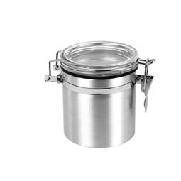 Kaffeeverpackung: Bügelverschlussdose Aluminium klein 250ml; Artikel: 9041