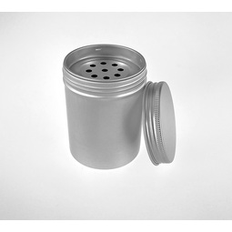 Vorratsbehälter: Spirit Teebox, Dose für Tee; rechteckige Stülpdeckeldose, bedruckt mit Spirit-Motiv, aus Weißblech.