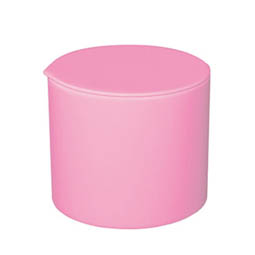 Pinseldosen: pink rund 50 g