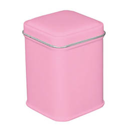 Schmuckdosen: pink quadrat 25 g