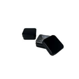 Seifendosen & Kosmetikdosen: Soap square black, Art. 8030