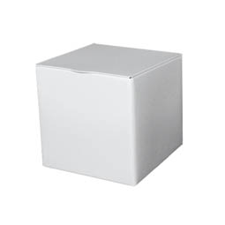 Metallschachteln: white square 50g