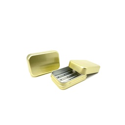 Seifendosen & Kosmetikdosen: Soap box GOLD, Art. 8011